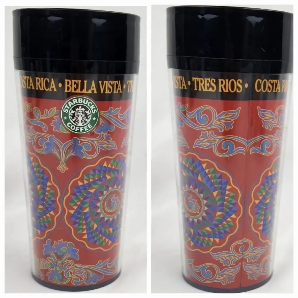 ☕️Vintage Starbucks 90s Costa Rica 16oz Travel Tumbler